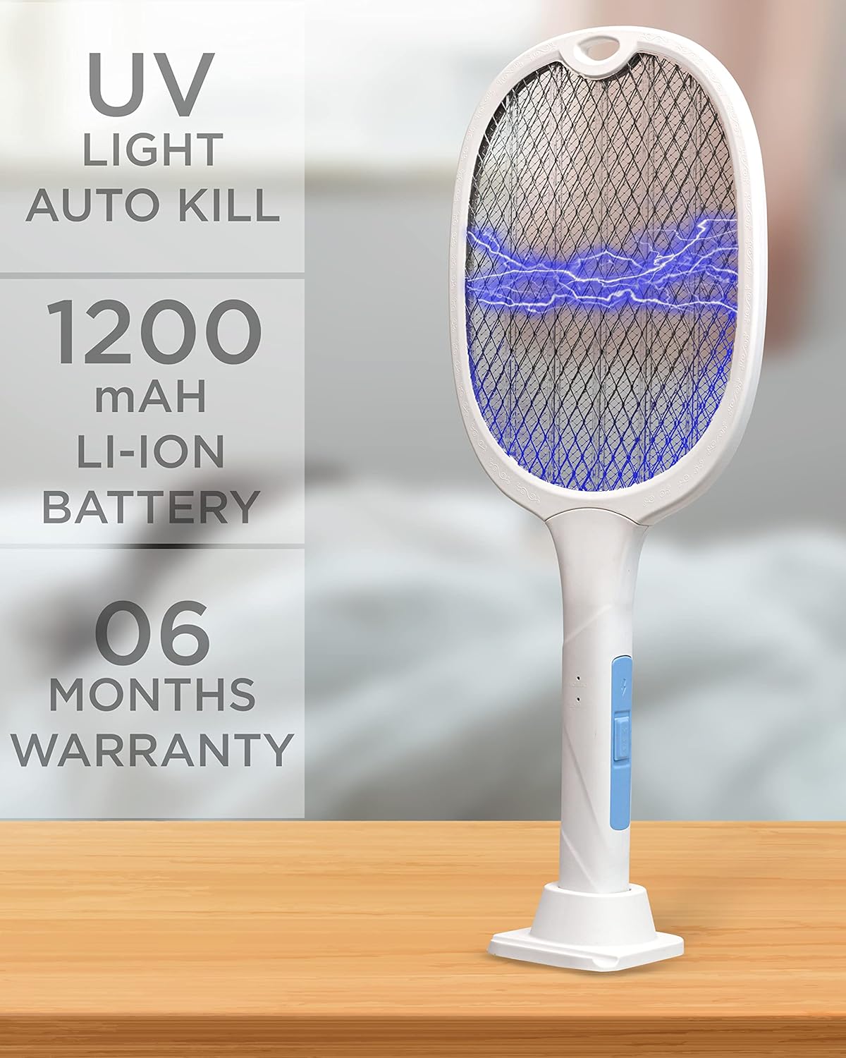 Protect Your Family from Mosquitoes 🦟 | Electric Zapper Racket ⚡