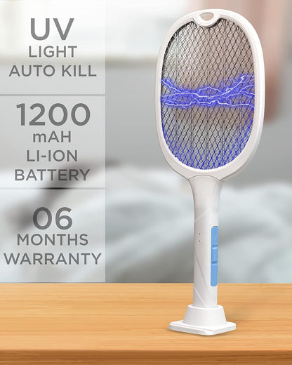 Protect Your Family from Mosquitoes 🦟 | Electric Zapper Racket ⚡